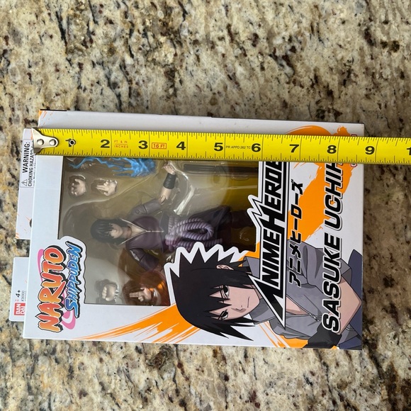 Anime Heroes Naruto Shippuden Sasuke Uchiha 6.5" scale figure play or display - Picture 7 of 8